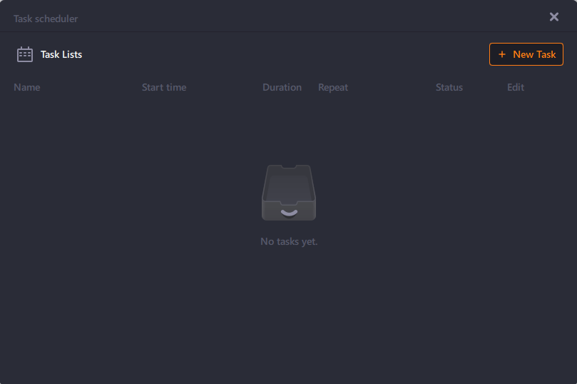 New Tasks
